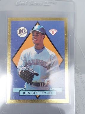 Ken Griffey Jr. Seattle Mariners Baseball Card - Blue